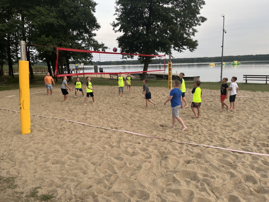 Chłopcy pierwszy raz w Rybnie