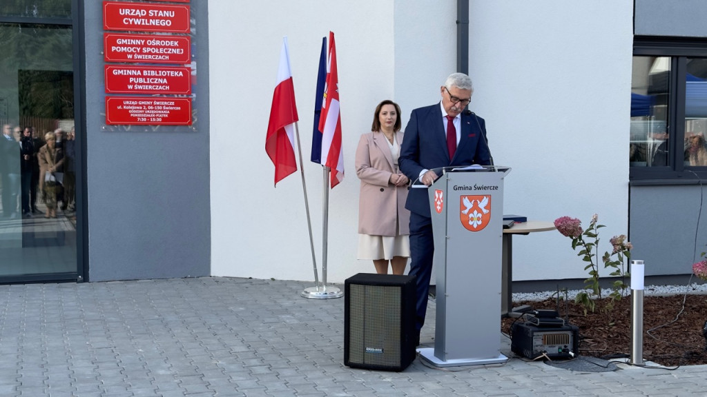 Otwarcie nowej siedziby UG Świercze
