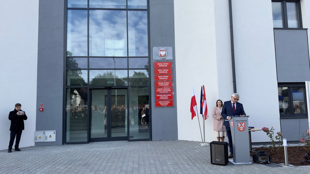 Otwarcie nowej siedziby UG Świercze