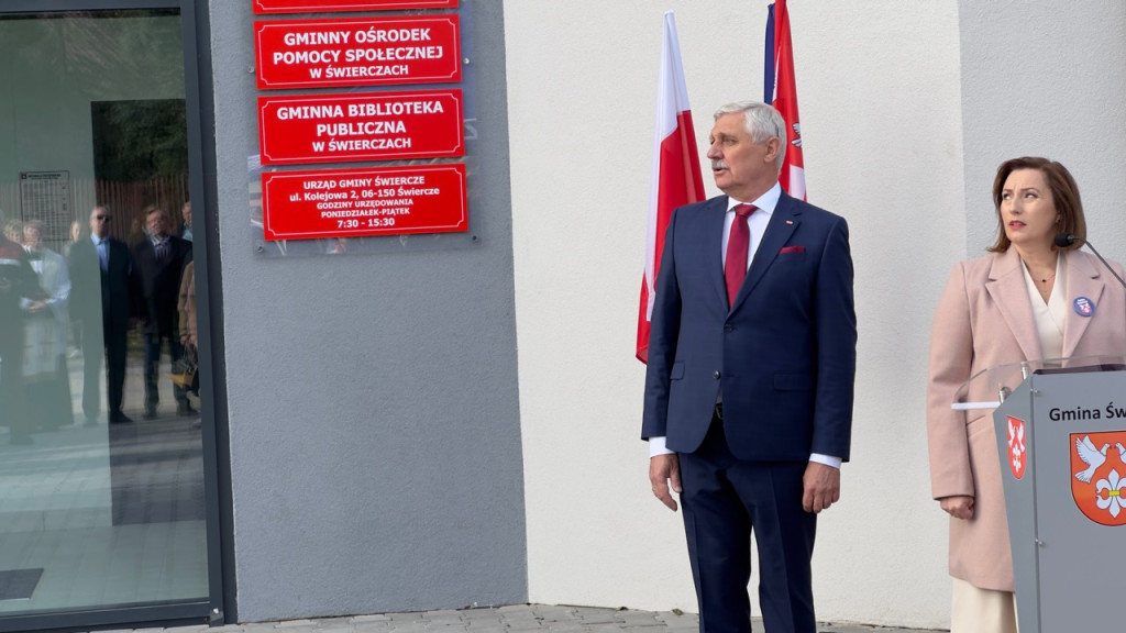 Otwarcie nowej siedziby UG Świercze