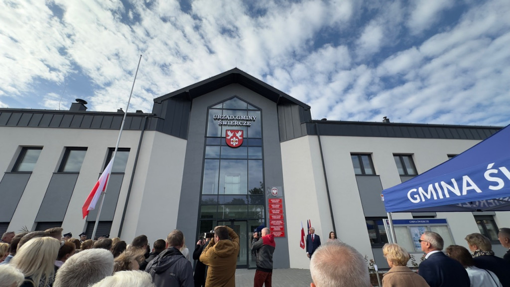 Otwarcie nowej siedziby UG Świercze