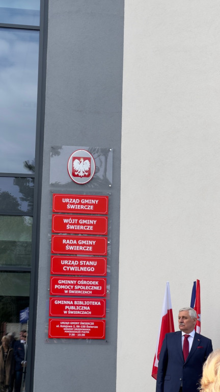 Otwarcie nowej siedziby UG Świercze
