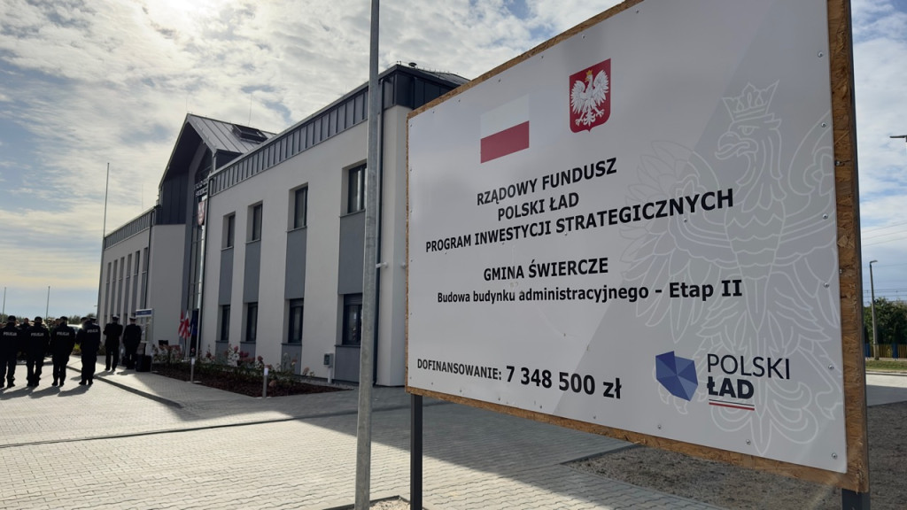 Otwarcie nowej siedziby UG Świercze