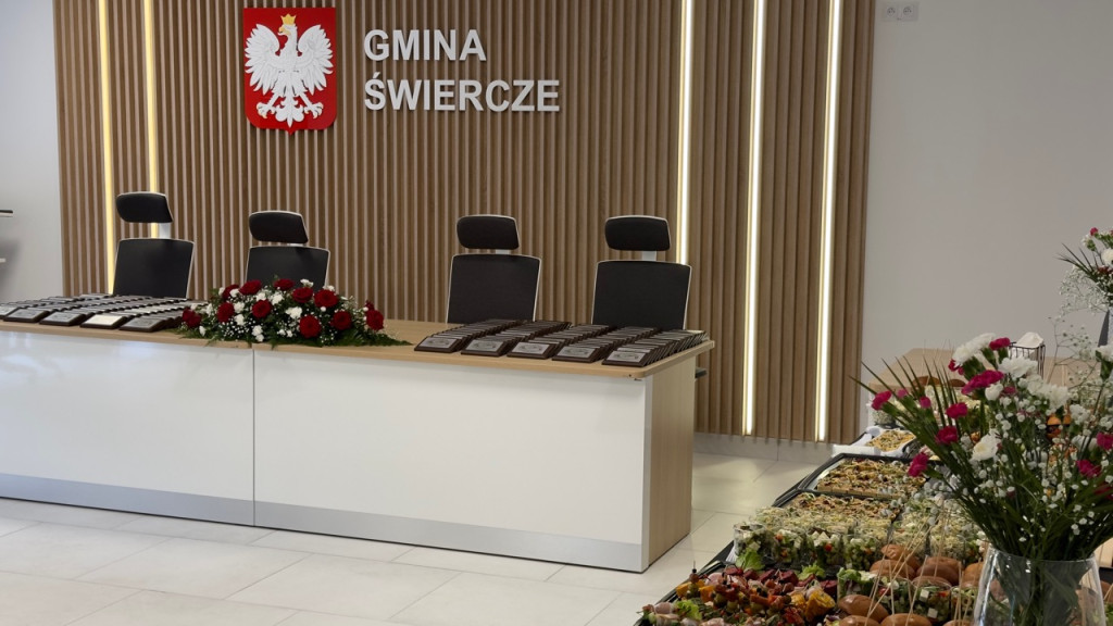 Otwarcie nowej siedziby UG Świercze