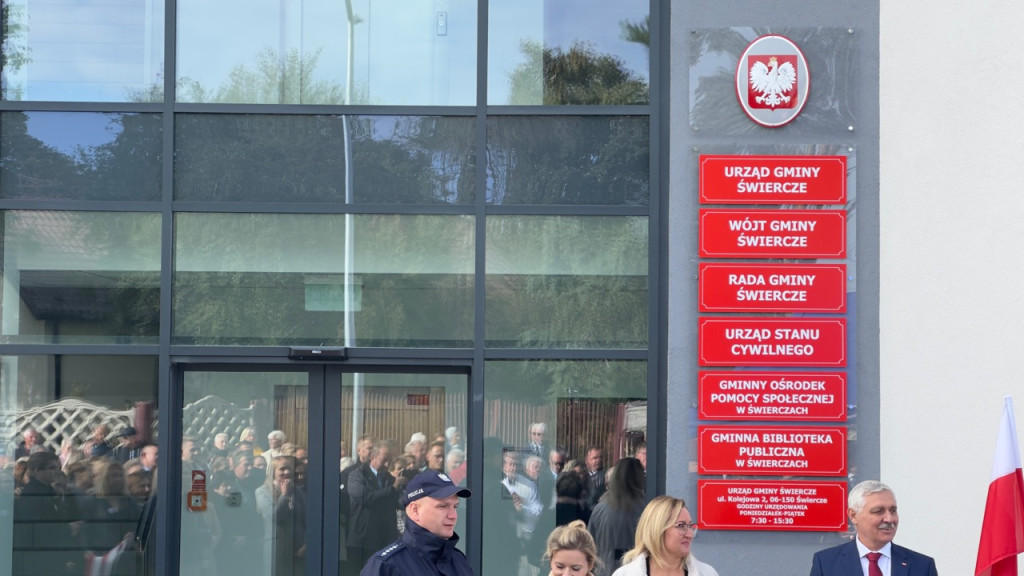 Otwarcie nowej siedziby UG Świercze