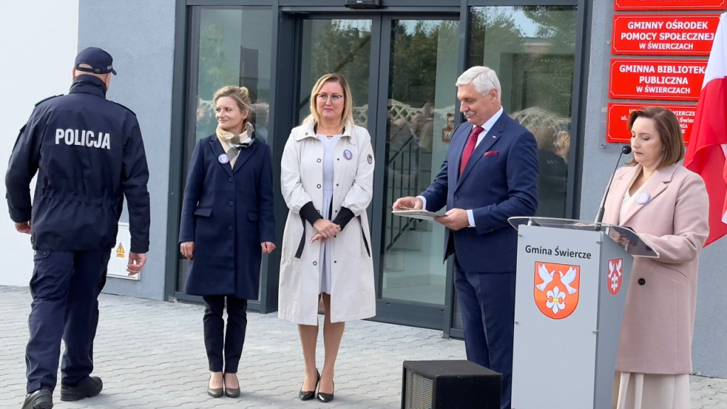 Otwarcie nowej siedziby UG Świercze