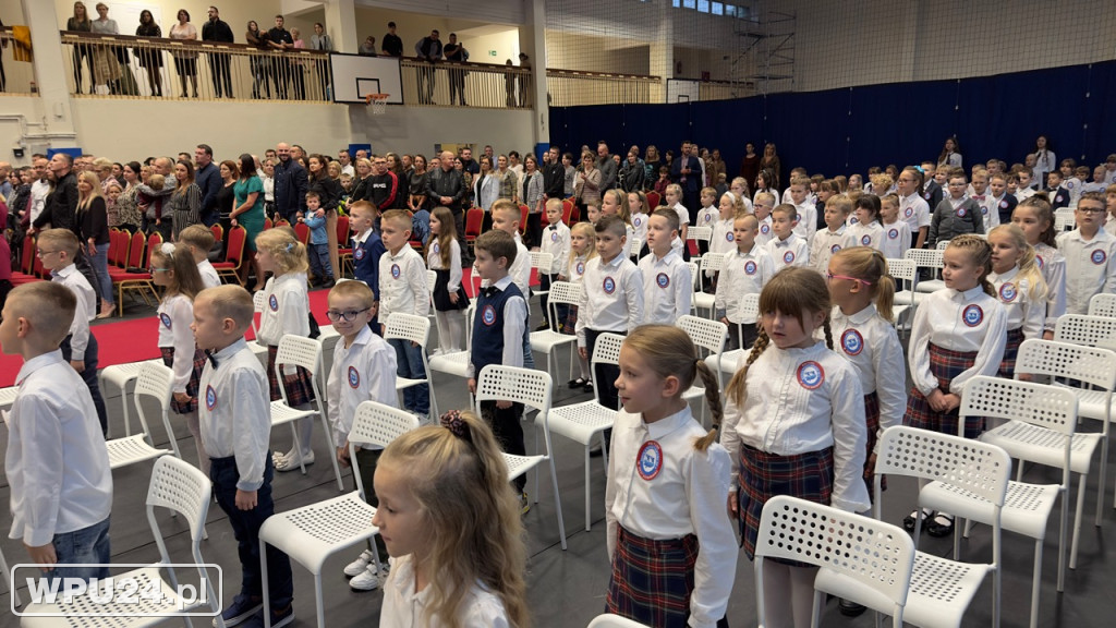 Pasowanie pierwszaków w pułtuskiej 