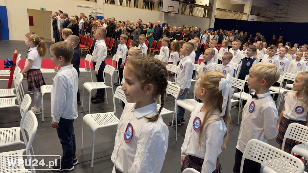 Pasowanie pierwszaków w pułtuskiej 