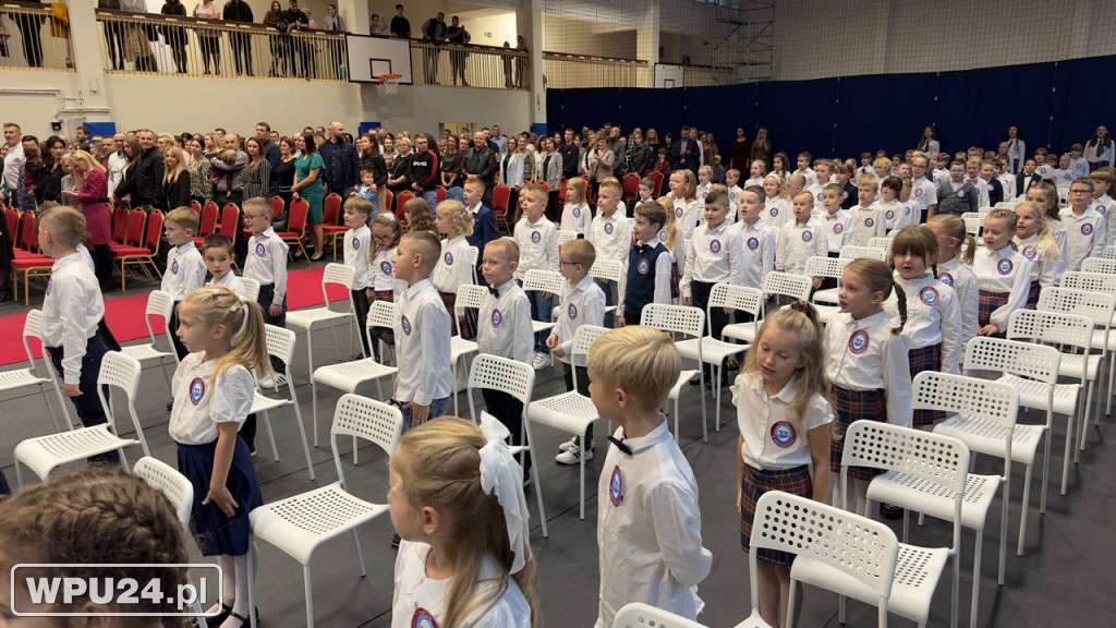 Pasowanie pierwszaków w pułtuskiej 