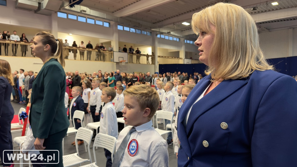 Pasowanie pierwszaków w pułtuskiej 