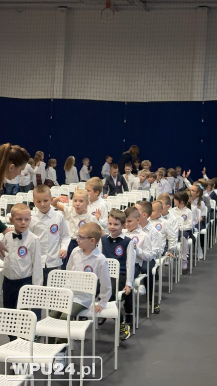 Pasowanie pierwszaków w pułtuskiej 