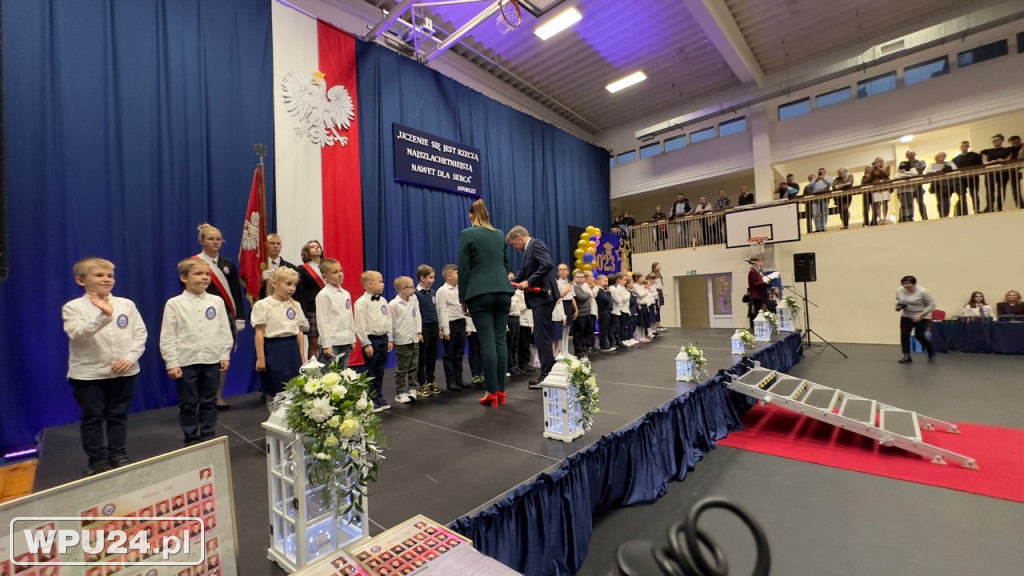 Pasowanie pierwszaków w pułtuskiej 