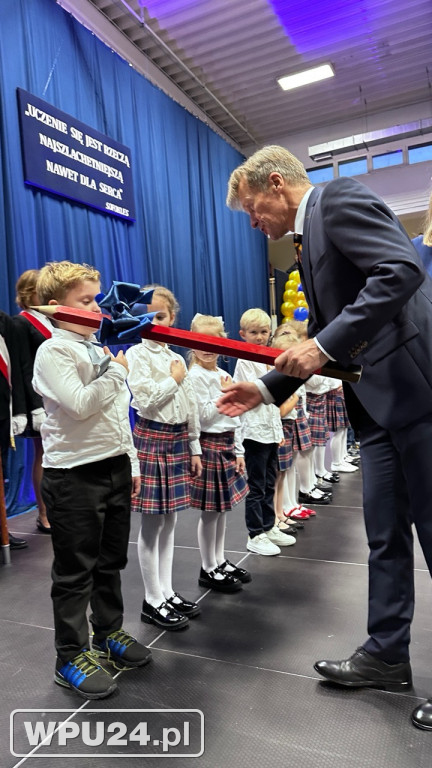 Pasowanie pierwszaków w pułtuskiej 
