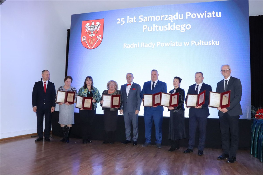  Jubileusz 25-lecia Samorządu Powiatu Pułtuskiego