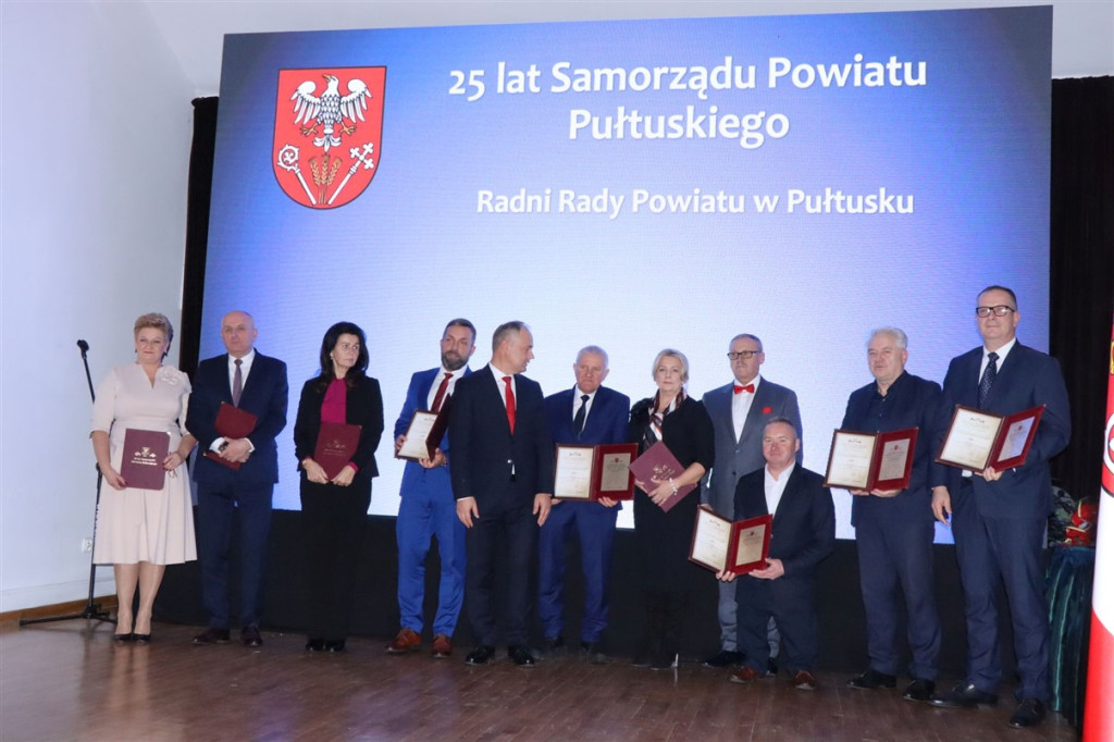  Jubileusz 25-lecia Samorządu Powiatu Pułtuskiego
