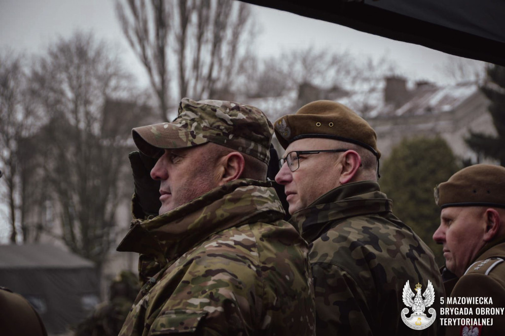 Przysięga wojskowa naszych Terytorialsów