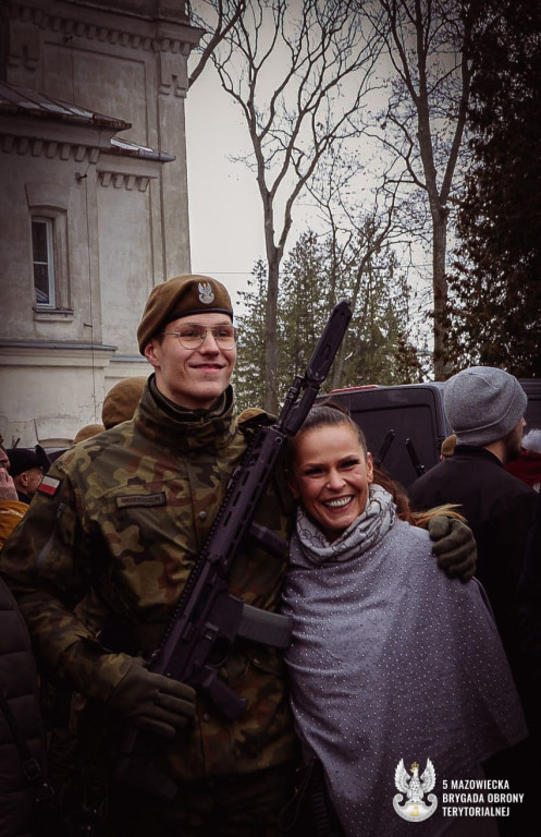 Przysięga wojskowa naszych Terytorialsów