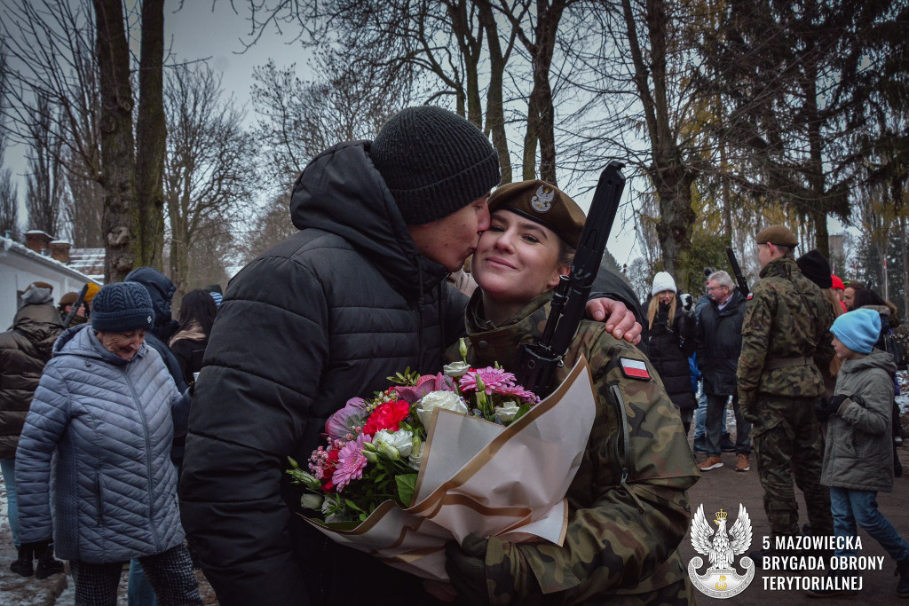 Przysięga wojskowa naszych Terytorialsów