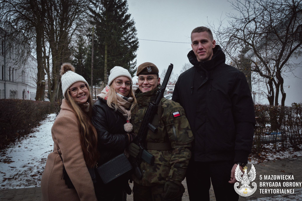 Przysięga wojskowa naszych Terytorialsów