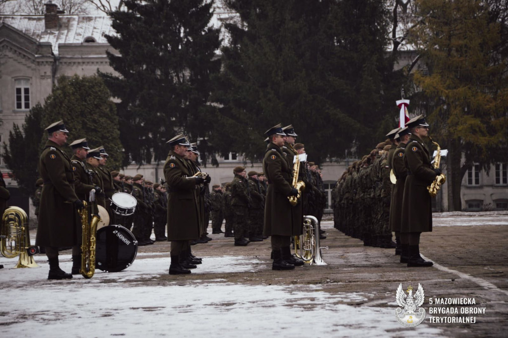 Przysięga wojskowa naszych Terytorialsów