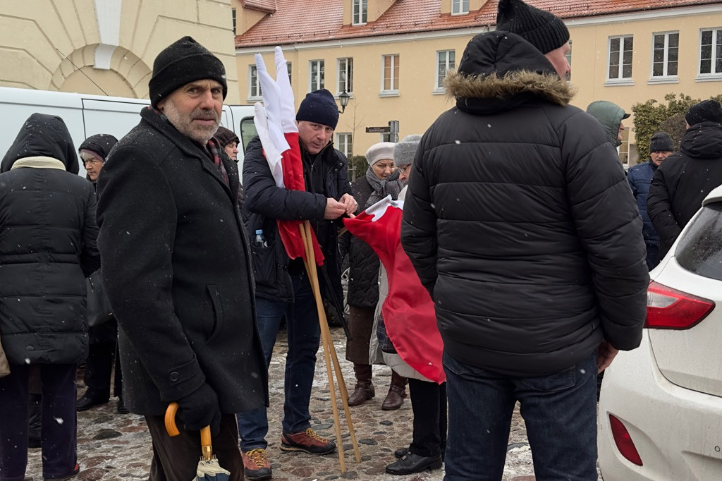 Pułtuszczanie wyjechali na protest