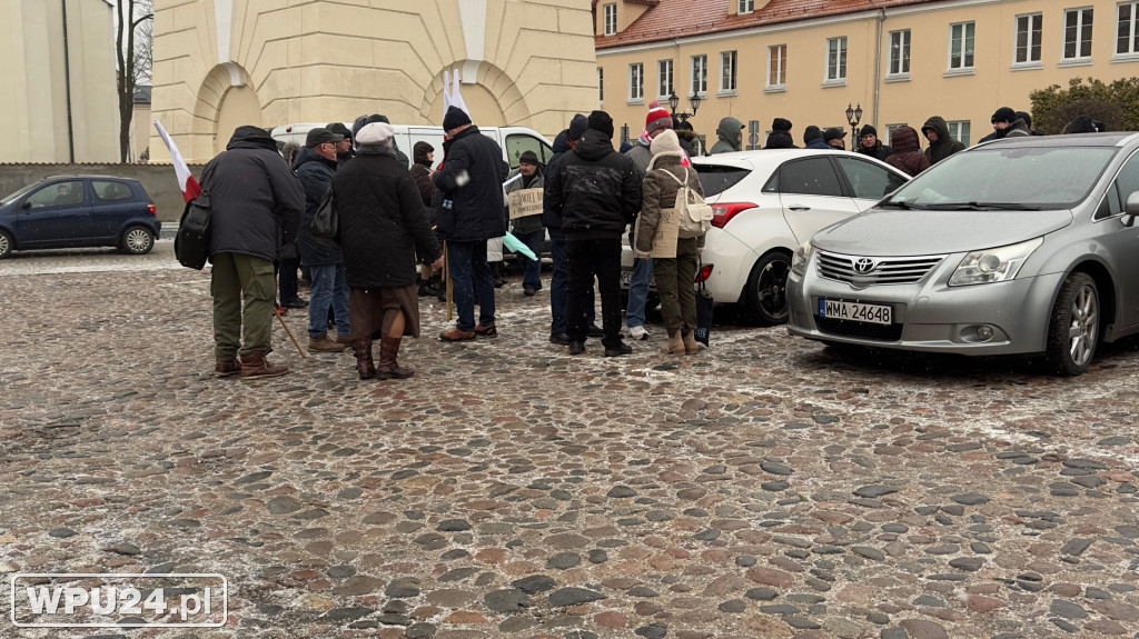 Pułtuszczanie wyjechali na protest