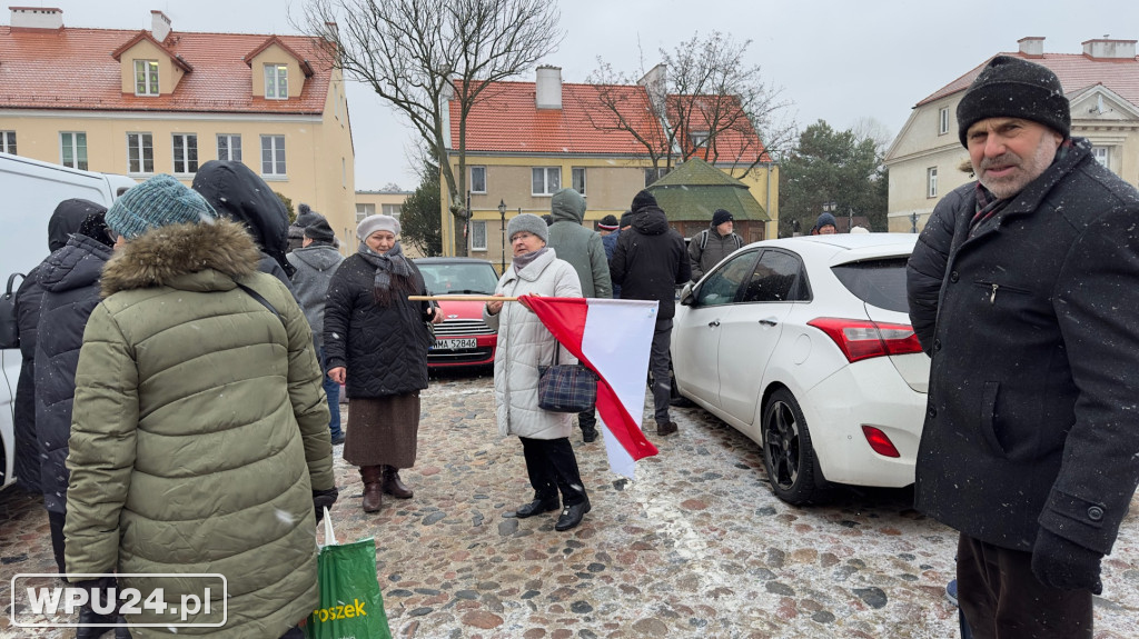 Pułtuszczanie wyjechali na protest