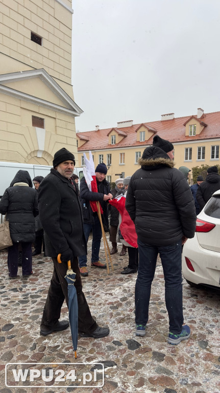 Pułtuszczanie wyjechali na protest