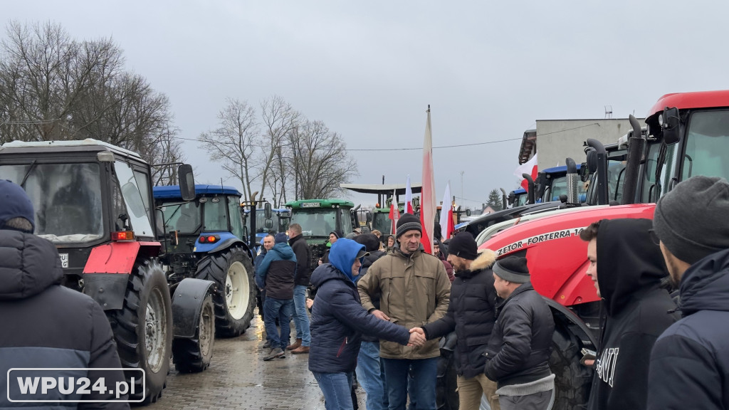 Protest rolników w Pułtusku
