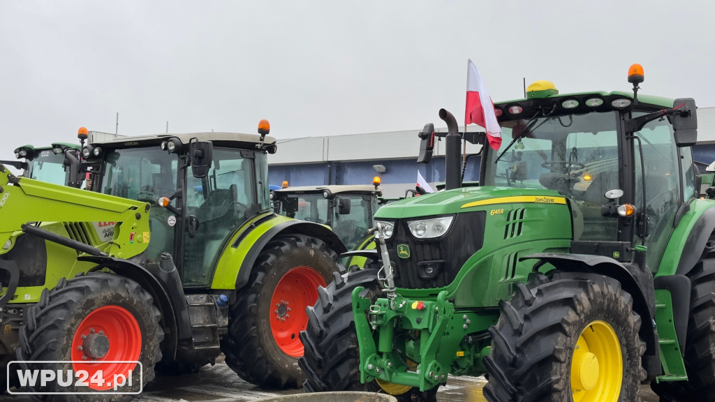 Protest rolników w Pułtusku