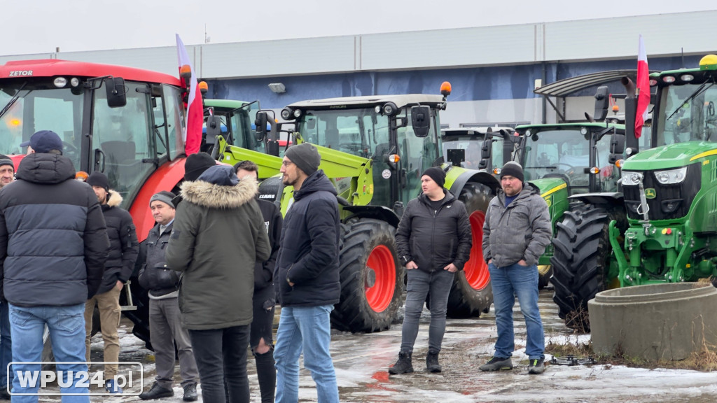 Protest rolników w Pułtusku