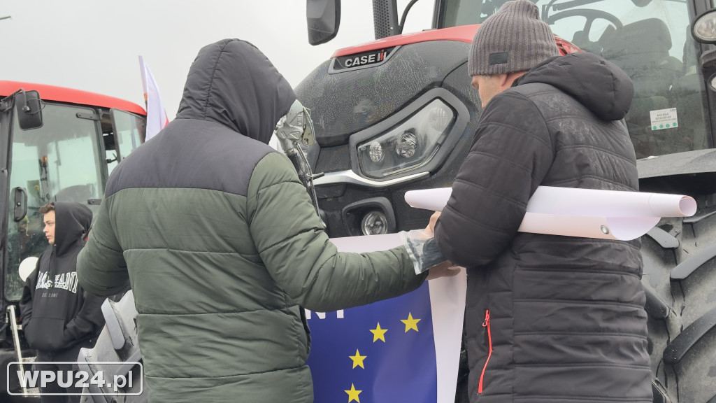 Protest rolników w Pułtusku