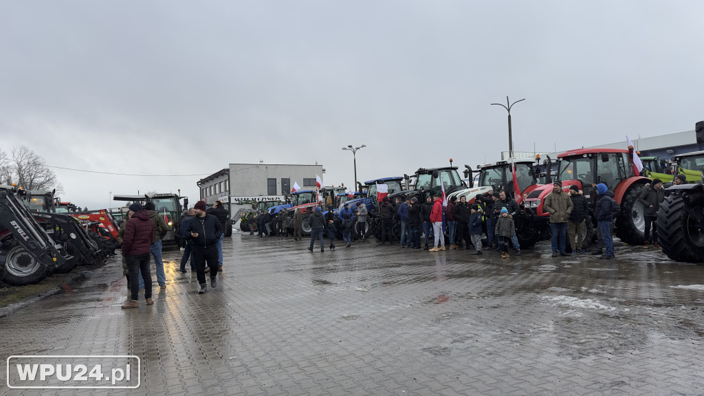 Protest rolników w Pułtusku