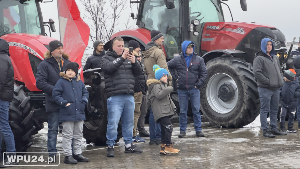 Protest rolników w Pułtusku