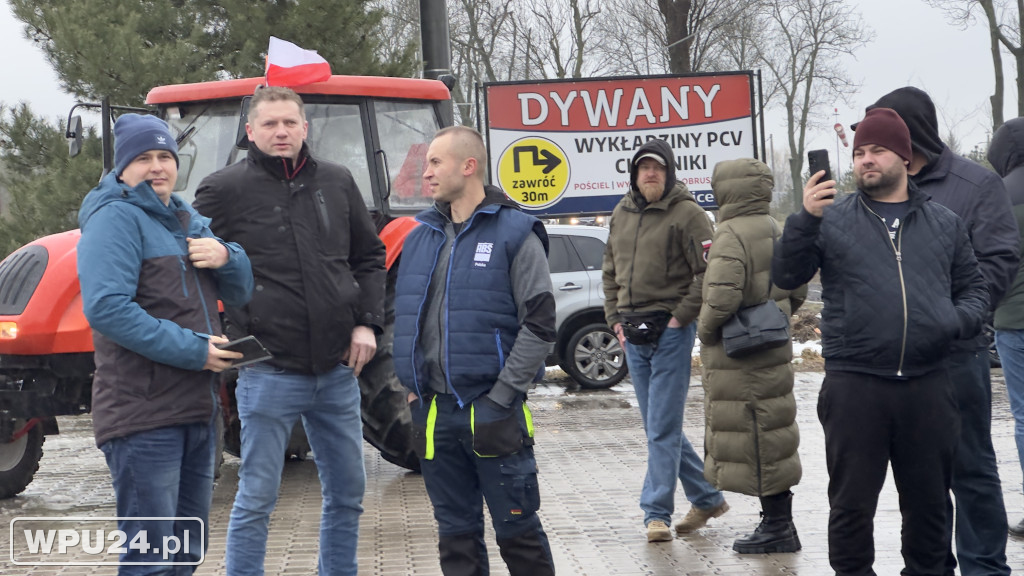 Protest rolników w Pułtusku