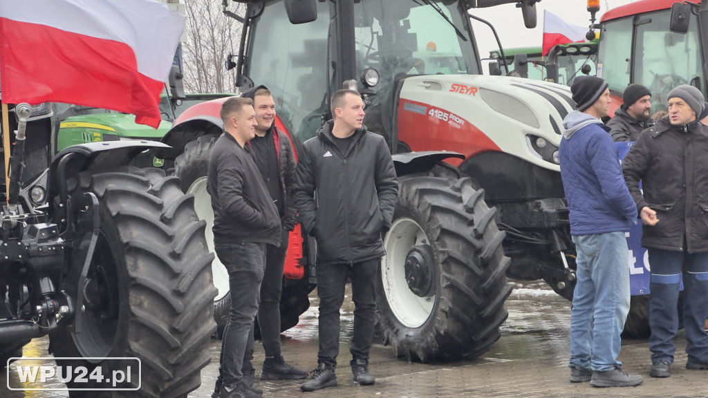 Protest rolników w Pułtusku