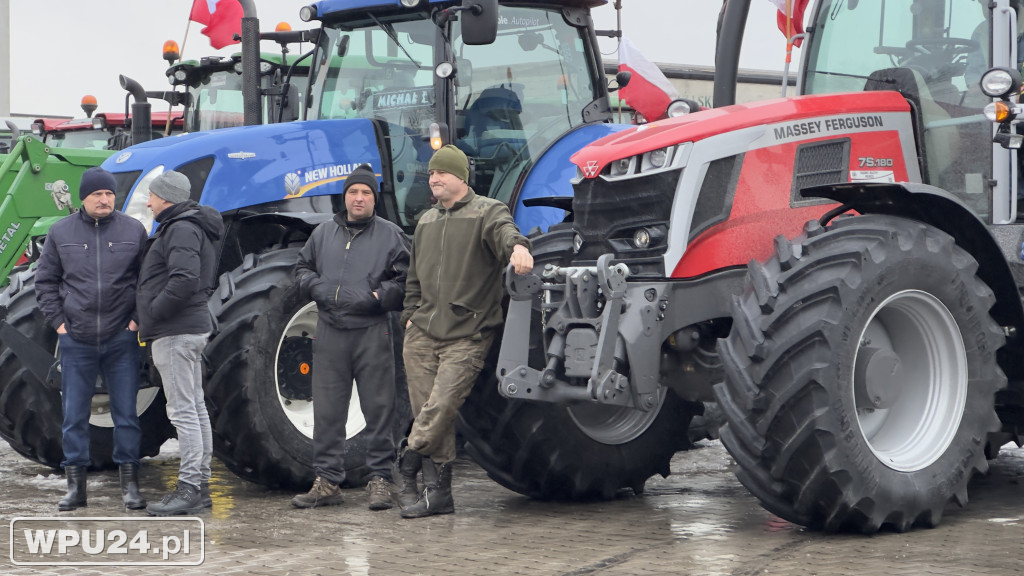 Protest rolników w Pułtusku
