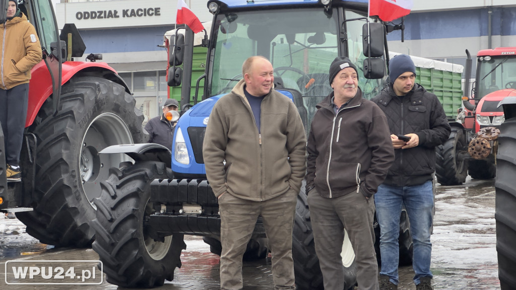 Protest rolników w Pułtusku
