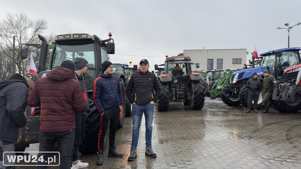 Protest rolników w Pułtusku