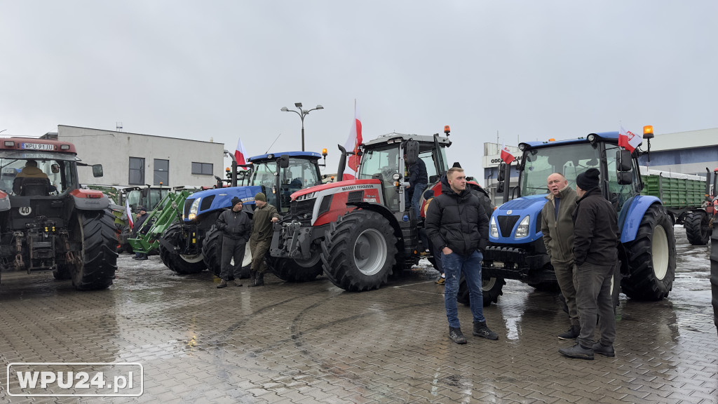 Protest rolników w Pułtusku