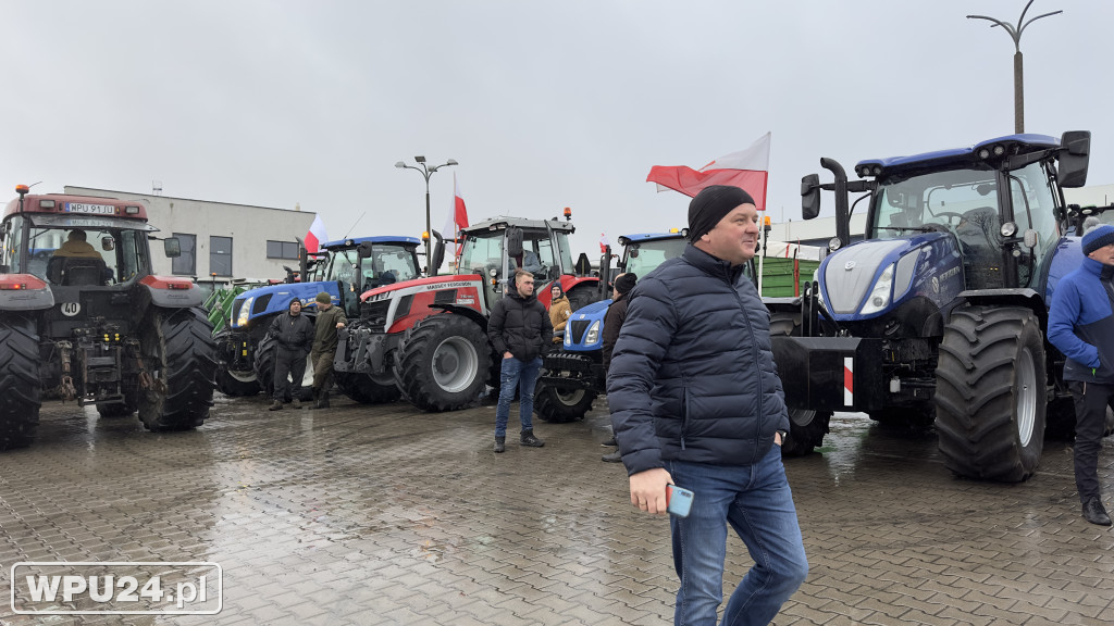 Protest rolników w Pułtusku
