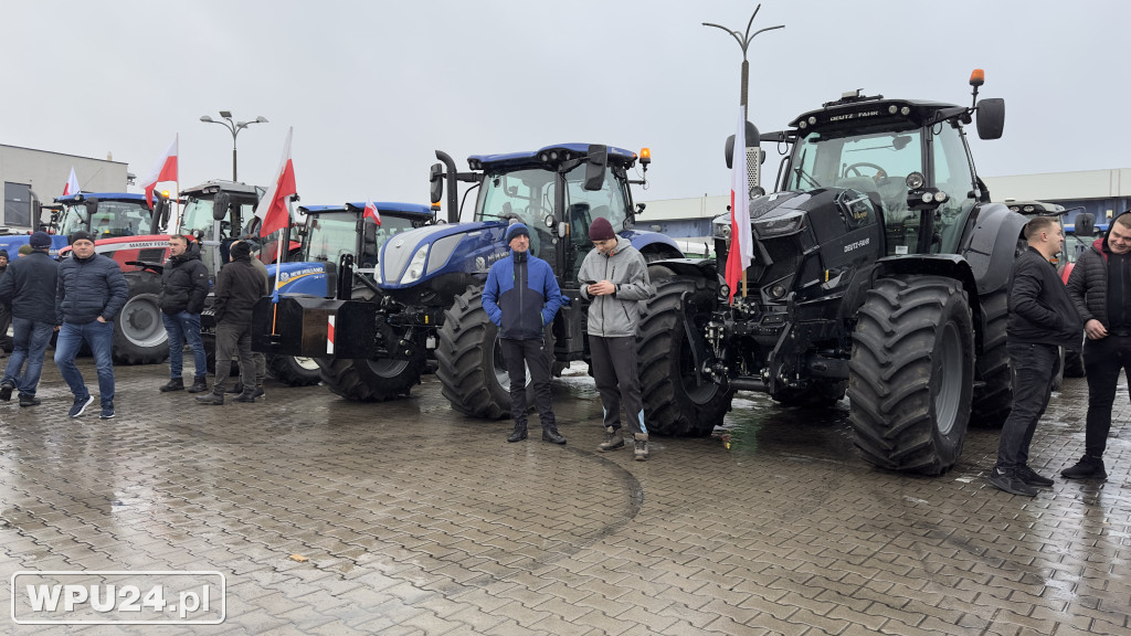 Protest rolników w Pułtusku