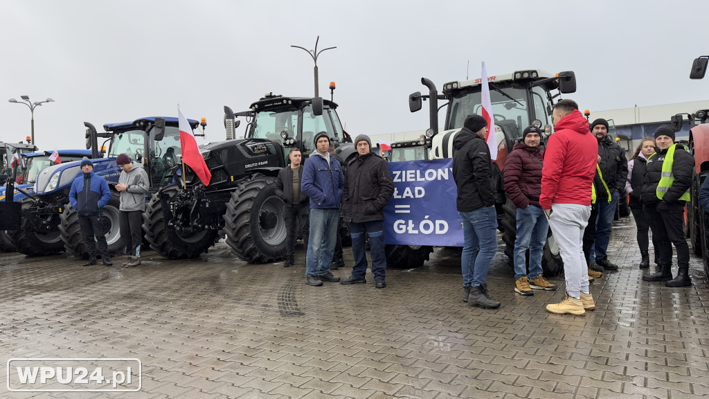 Protest rolników w Pułtusku