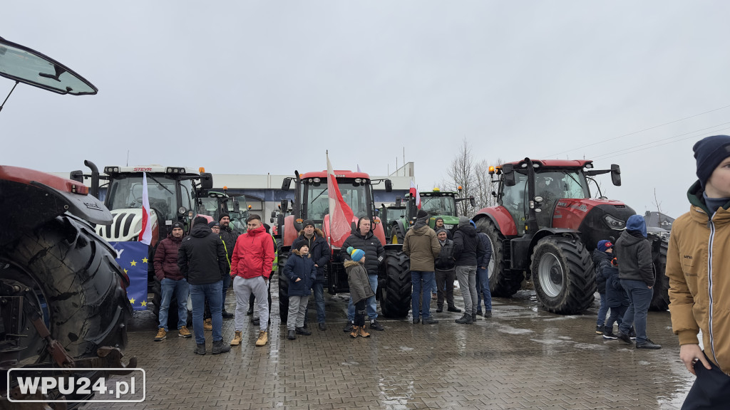 Protest rolników w Pułtusku