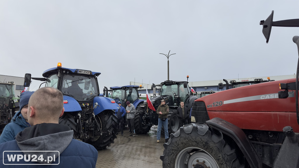 Protest rolników w Pułtusku