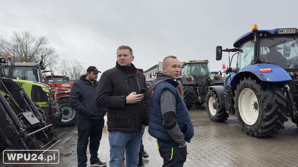 Protest rolników w Pułtusku