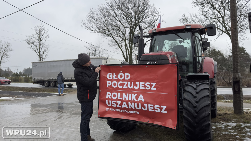 Protest rolników w Pułtusku
