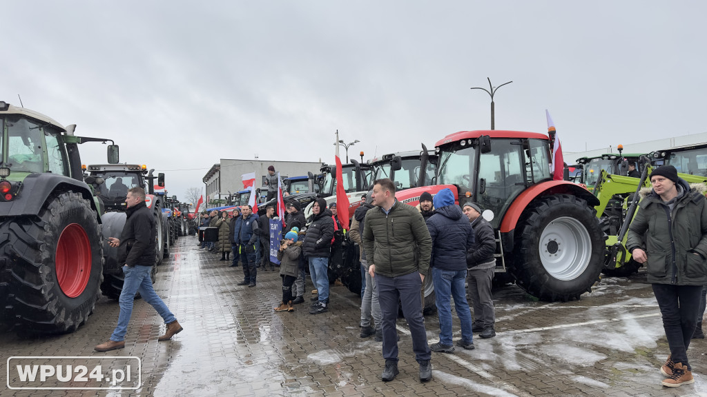 Protest rolników w Pułtusku