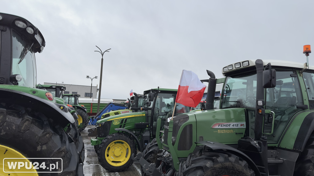 Protest rolników w Pułtusku