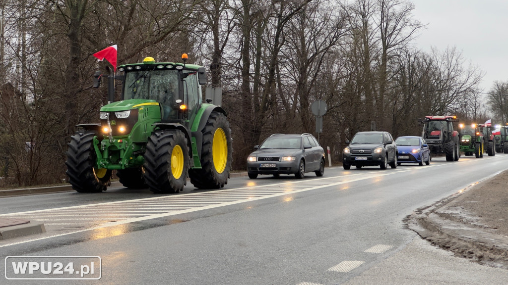 Protest rolników w Pułtusku